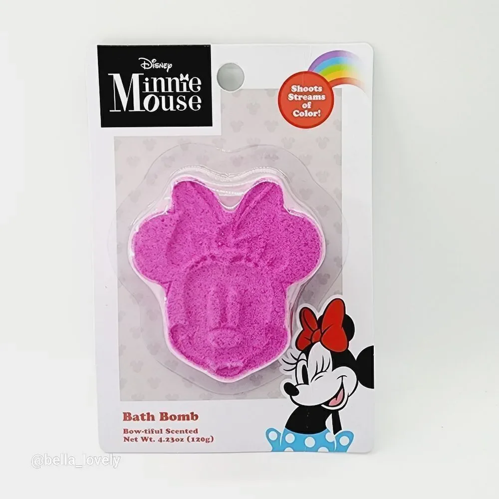 🏖 Disney Mickey Minnie Mouse Bow-tiful Scented Fizzy Bath Bomb